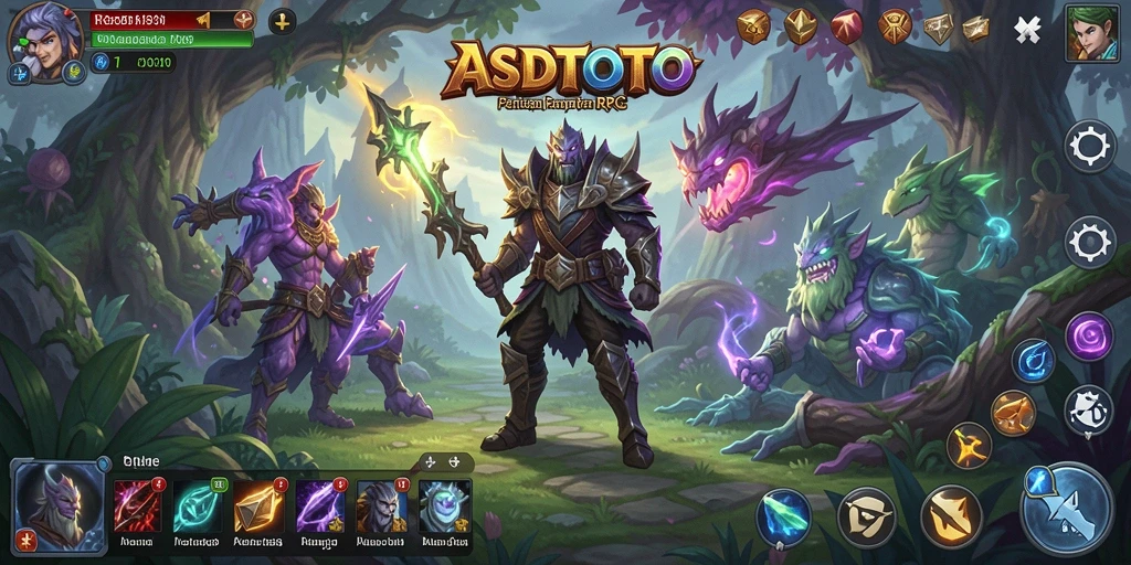 Tampilan gameplay RPG yang menarik dan penuh tantangan.