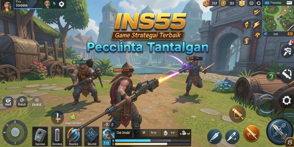 Gameplay menarik INS55 dengan aksi strategi yang intens.