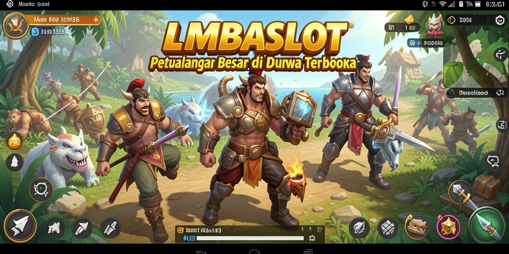 Gameplay luar biasa dalam dunia terbuka LMBASLOT yang menakjubkan.