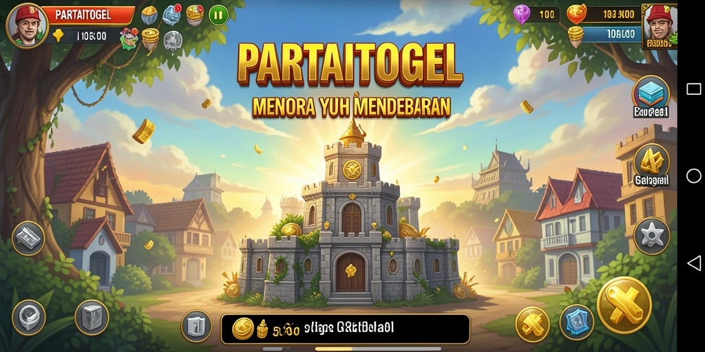 Tampilan gameplay seru PARTAITOGEL dalam aksi Tower Defense.