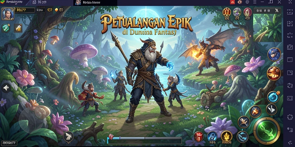 Tampilan gameplay menakjubkan dari RP6677 yang penuh aksi.