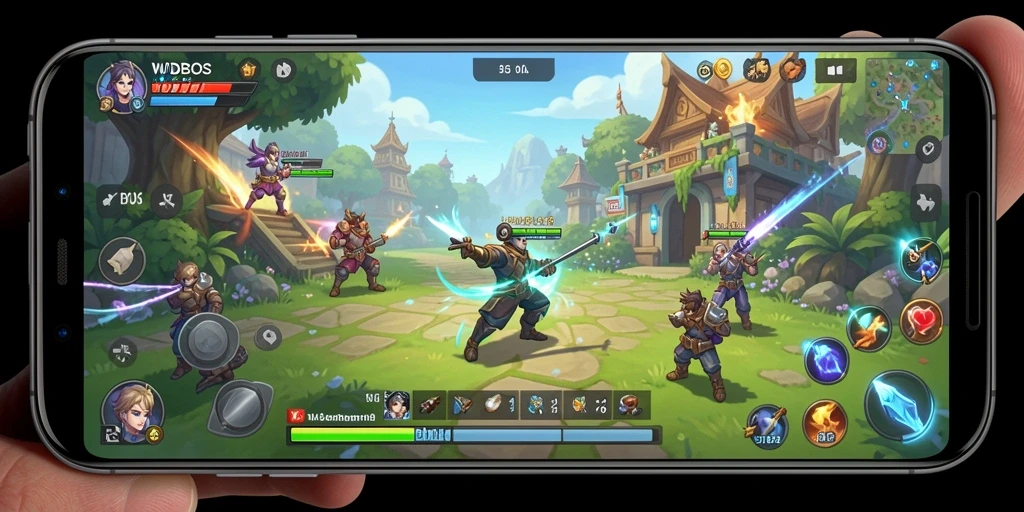 Screenshot gameplay WDBOS menampilkan keseruan dalam bermain.