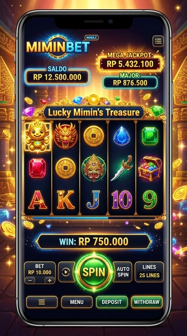 Screenshot aplikasi miminbet menunjukkan beragam pilihan unduhan yang menarik.